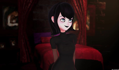 Zombie hard fuck in ass  pretty girl Mavis Dracula and cum on her face