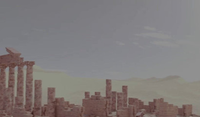 Power Girl with futanari cock fuck Wonder Woman on the ruins of an ancient empire