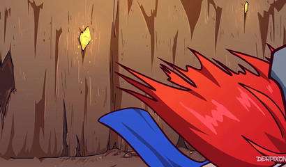 Heroes of the game "Darkest Dungeon" got group sex in the dungeon