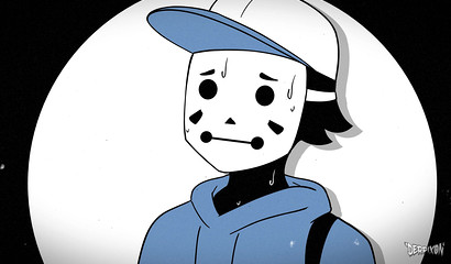 Mime girls enjoy threesome with a stranger