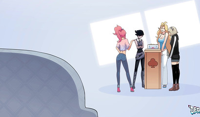 Stuffy bunny with bic cock fuck four teen girfriends