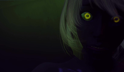 Demon hard fuck BBW dark skin elf with huge boobs and ass