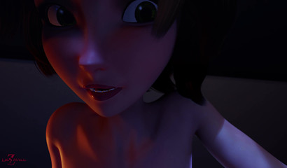 Aunt Cass from "Big Hero 6" have POV anal sex with lodger