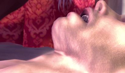 Dark skin elf with butt plug in ass Queen Nualia fuck with strong lover