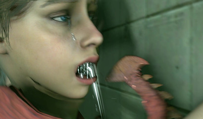 Scary monster Licker β fuck Claire Redfield and cum in her pussy