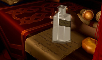 Redhead bitch masturbate her giant futa-cock