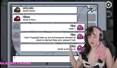 Streamer stripped naked on webcam after losing in Among Us