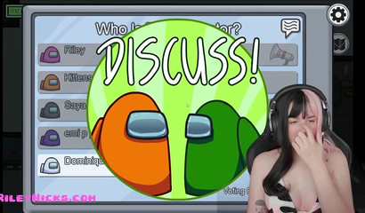 Streamer stripped naked on webcam after losing in Among Us