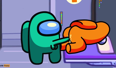 Hentai porn cartoon Among Us with sex of colored characters