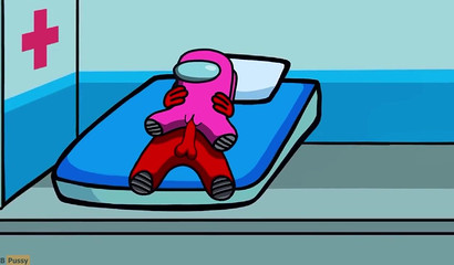 Hentai porn cartoon Among Us with sex of colored characters