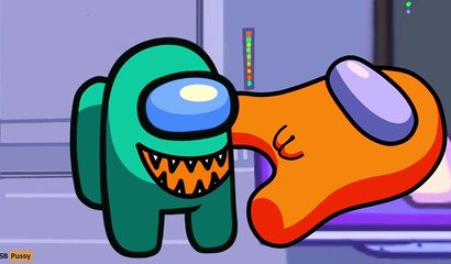 Hentai porn cartoon Among Us with sex of colored characters