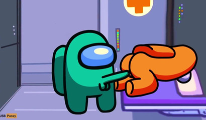 Hentai porn cartoon Among Us with sex of colored characters