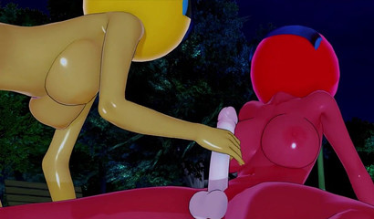 Red Futa From Among Us Fucks In The Street Of The Yellow Imposter