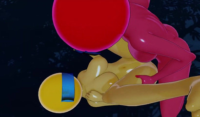 Red Futa From Among Us Fucks In The Street Of The Yellow Imposter