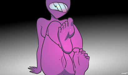 Among us characters staged an orgy on a spaceship