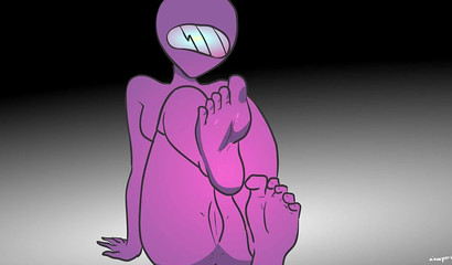 Among us characters staged an orgy on a spaceship