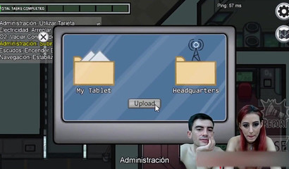 Jordi El Niño Polla & Busty Streamer Play Among Us Before Sex