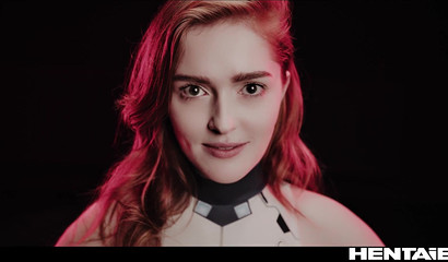 Alien with tentacles filled earth girl with slime after hard fucking