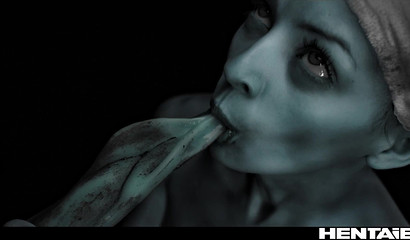 Alien anal sex of two girls from the planet Taurus