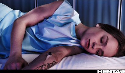 Alien tentacles pussyfucking hospital patient