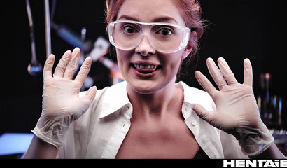 Big Cock Alien Girl Fucks Mad Scientist