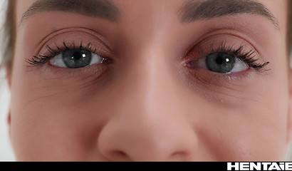 Busty girl experienced ahegao orgasm during sex with an alien