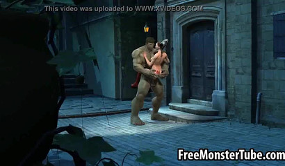 Hulk Hulk Fucks Harley Quinn Street In XXX Animation