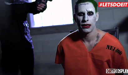 Joker and Harley Quinn enjoy hard sex in prison