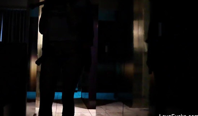 Ebony with a big dick fucks busty bitch Harley Quinn in the ass