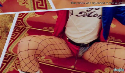 Negro with a big dick fucked hardcore beauty Harley Quinn