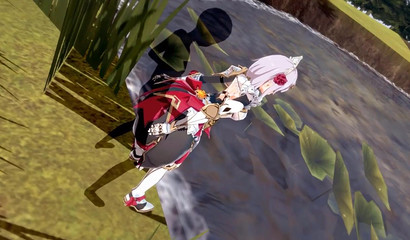 Cute hentai girl Noelle publicly fucked on the street, porn Genshin Impact