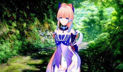 Pink-haired beauty Kokomi loves to masturbate big dicks