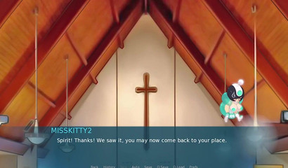 Funny porn cartoon with a sinful nun