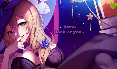 Exciting cartoon video with beauty Lisa from Genshin Impact