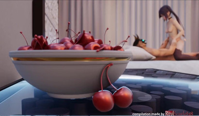 3D sex with Genshin Impact heroines in XXX cartoon compilation