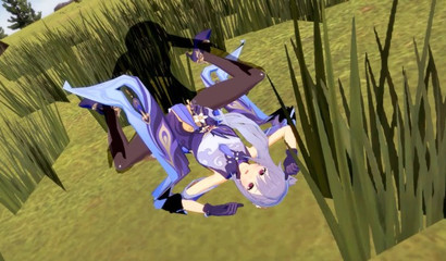 Wild sex with Katsin from Genshin Impact hentai porn cartoon