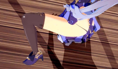 Wild sex with Katsin from Genshin Impact hentai porn cartoon