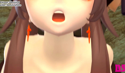 Xiangling fucks young girls in 3d porn Genshin Impact