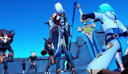 3d blonde Shenhe fucked hard in pussy, porn cartoon Genshin Impact