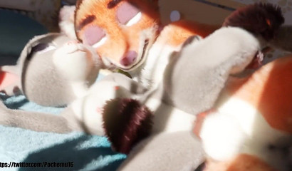 Nick and Judy from Zootopia had sex on the side