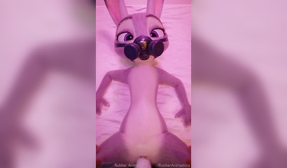 Cool Judy Hops in a mask and Nick Wilde had sex in the first person