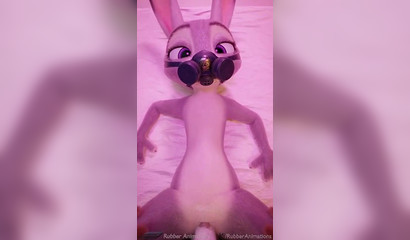 Cool Judy Hops in a mask and Nick Wilde had sex in the first person