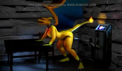 Pokemon fuck! 3D porn parody of the cartoon Pokemon!