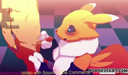 Every hunter's dream is to fuck a Pokemon! Hentai parody of Pokemon