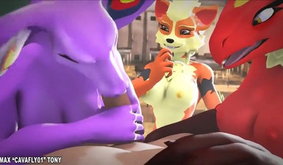 9 minute compilation of dirty but hot Pokemon sex