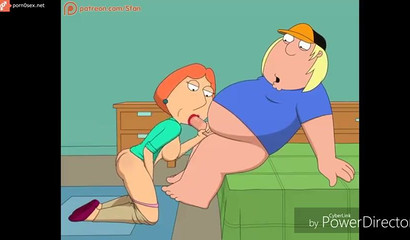 Milf Lois Griffin fucks Chris