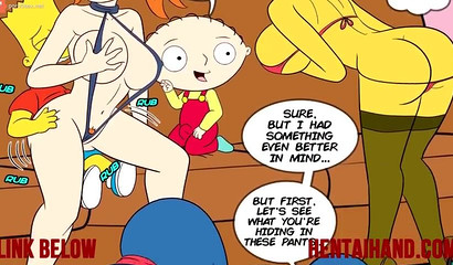 Porn comics Family Guy and the Simpsons