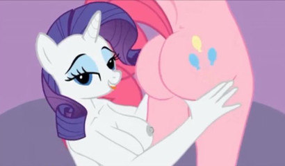 Young horses from the cartoon My Little Pony suck cocks and fuck, 3D porn