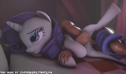 Animated sex with cute horses from the cartoon My Little Pony