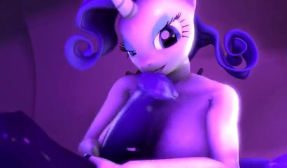 Hard sex futanari unicorn from the cartoon My Little Pony
